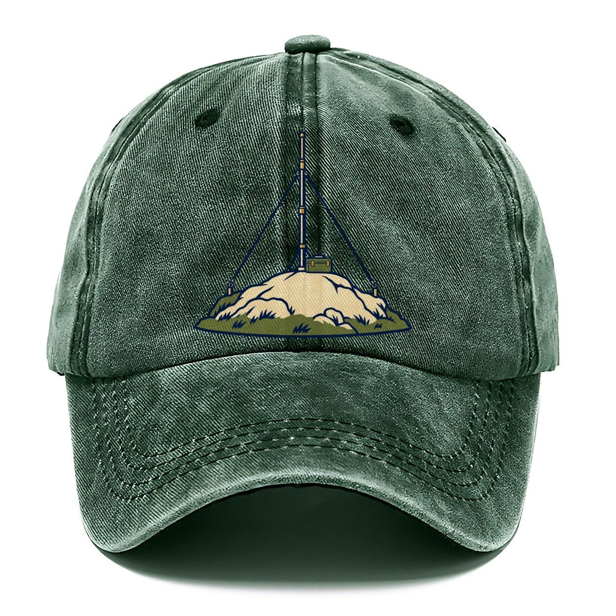 Hilltop Portable Station Amateur Radio Classic Cap – Forest Mist