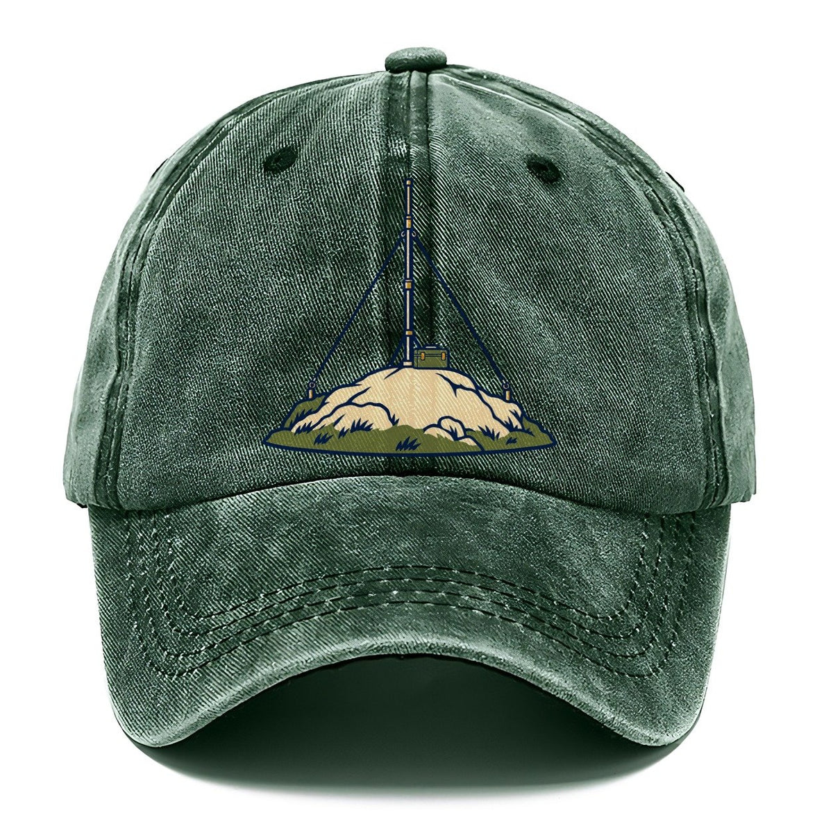 Hilltop Portable Station Amateur Radio Classic Cap – Forest Mist