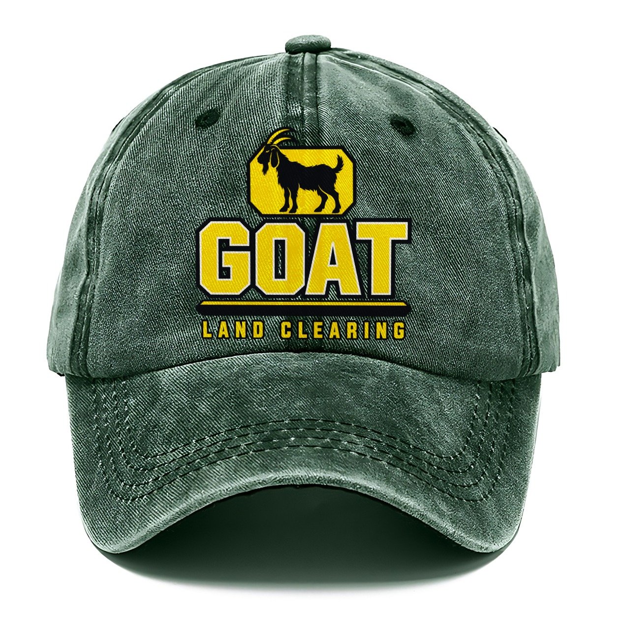 Goat Land Clearing Heavy Duty Classic Cap – Forest Mist