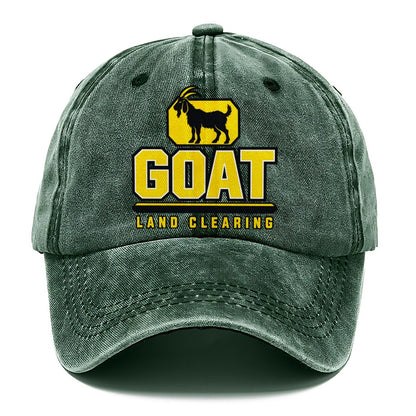 Goat Land Clearing Heavy Duty Classic Cap – Forest Mist