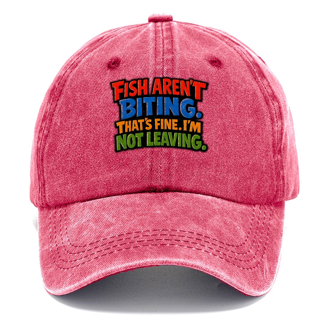Fishing Bite Classic Cap – Pomegranate Blush
