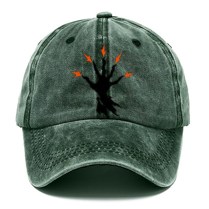 Spellcasting Hand With Sparks Witch Magic Classic Cap – Forest Mist
