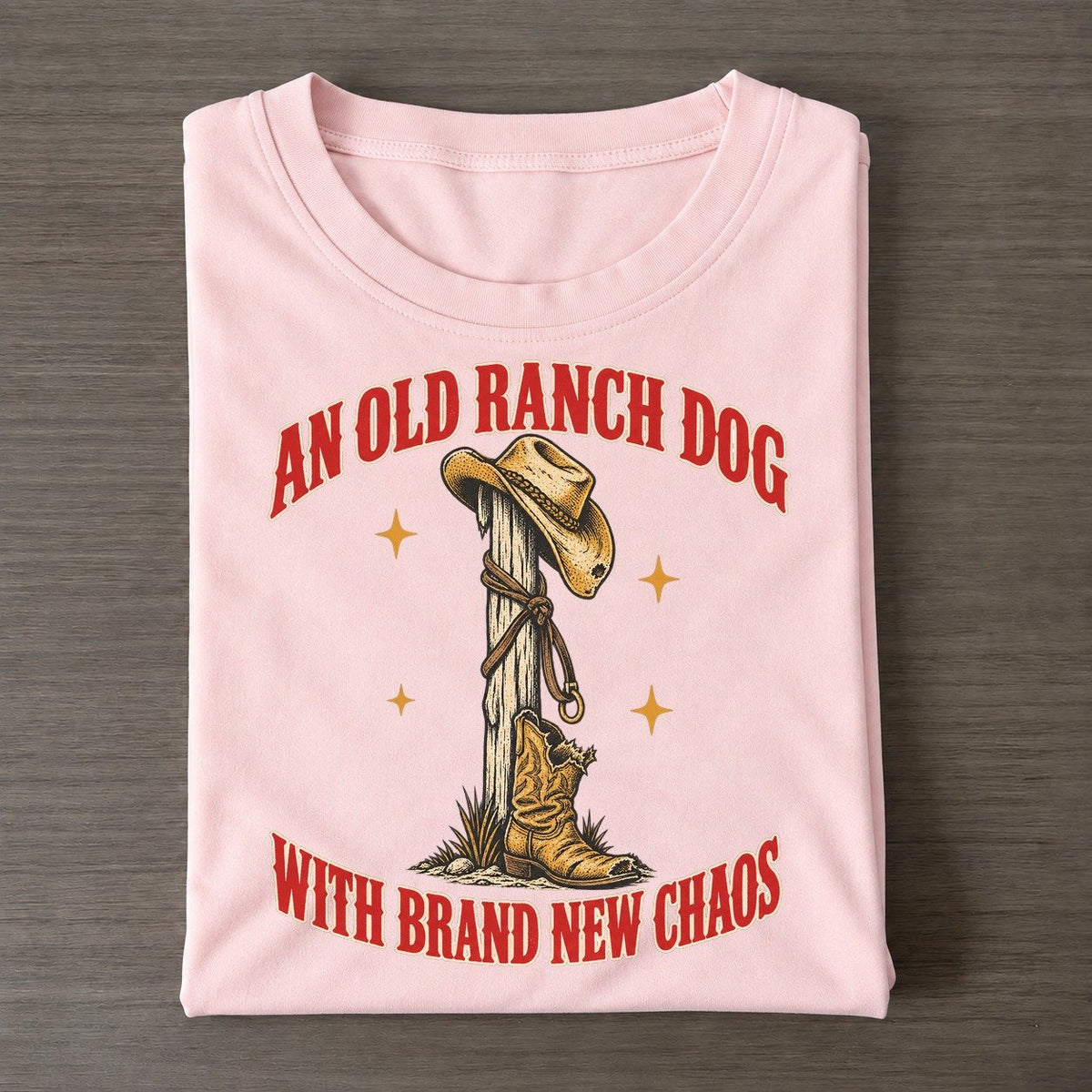 With Brand New Chaos Unhinged Affirmations Classic T-shirt – Pink
