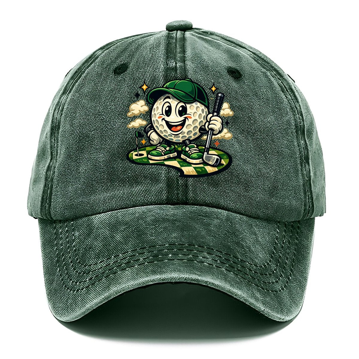 Green Fairway Mascot Classic Cap – Forest Mist