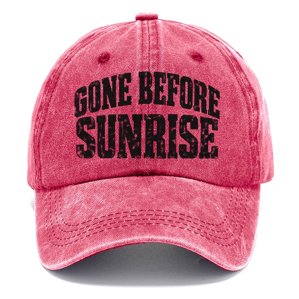 Gone Before Sunrise Fishing Club Classic Cap – Pomegranate Blush
