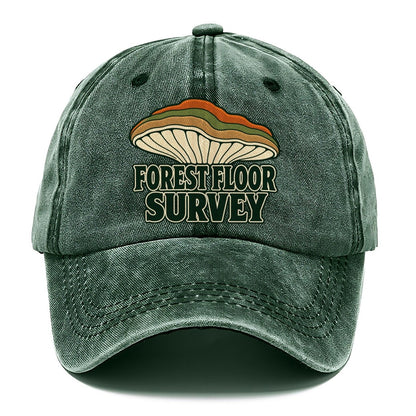 Forest Floor Survey Foraging And Mycology Classic Cap – Forest Mist