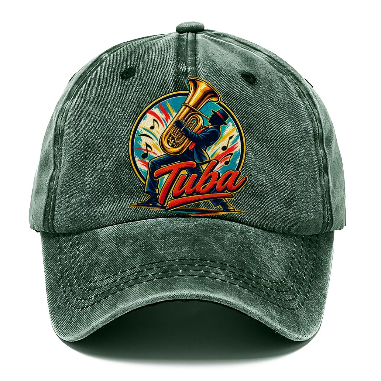 Tuba Crest Music Instruments Classic Cap – Forest Mist