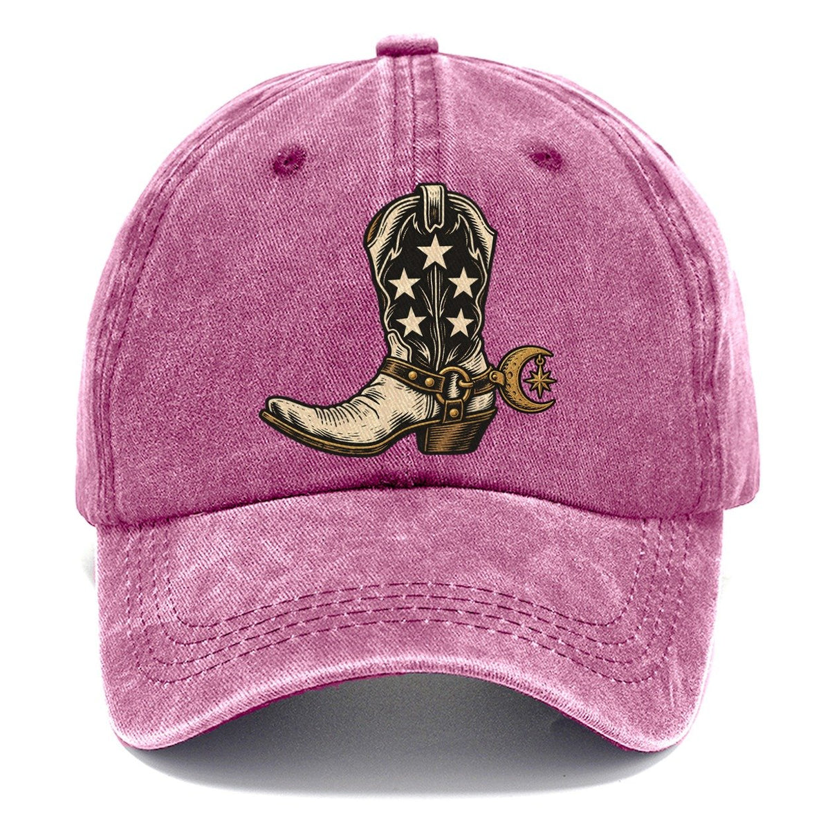Star Studded Boot Sundown Familiars Classic Cap – Dusty Rose