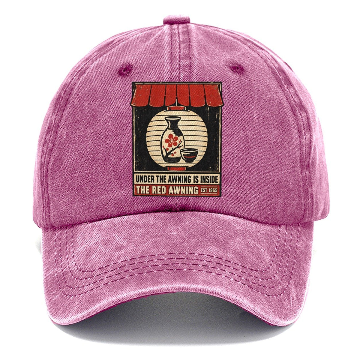 Red Awning Izakaya Rules Classic Cap – Dusty Rose