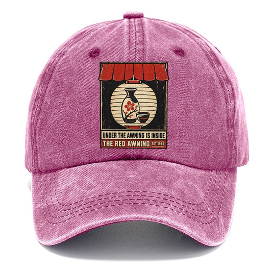 Red Awning Izakaya Rules Classic Cap – Dusty Rose