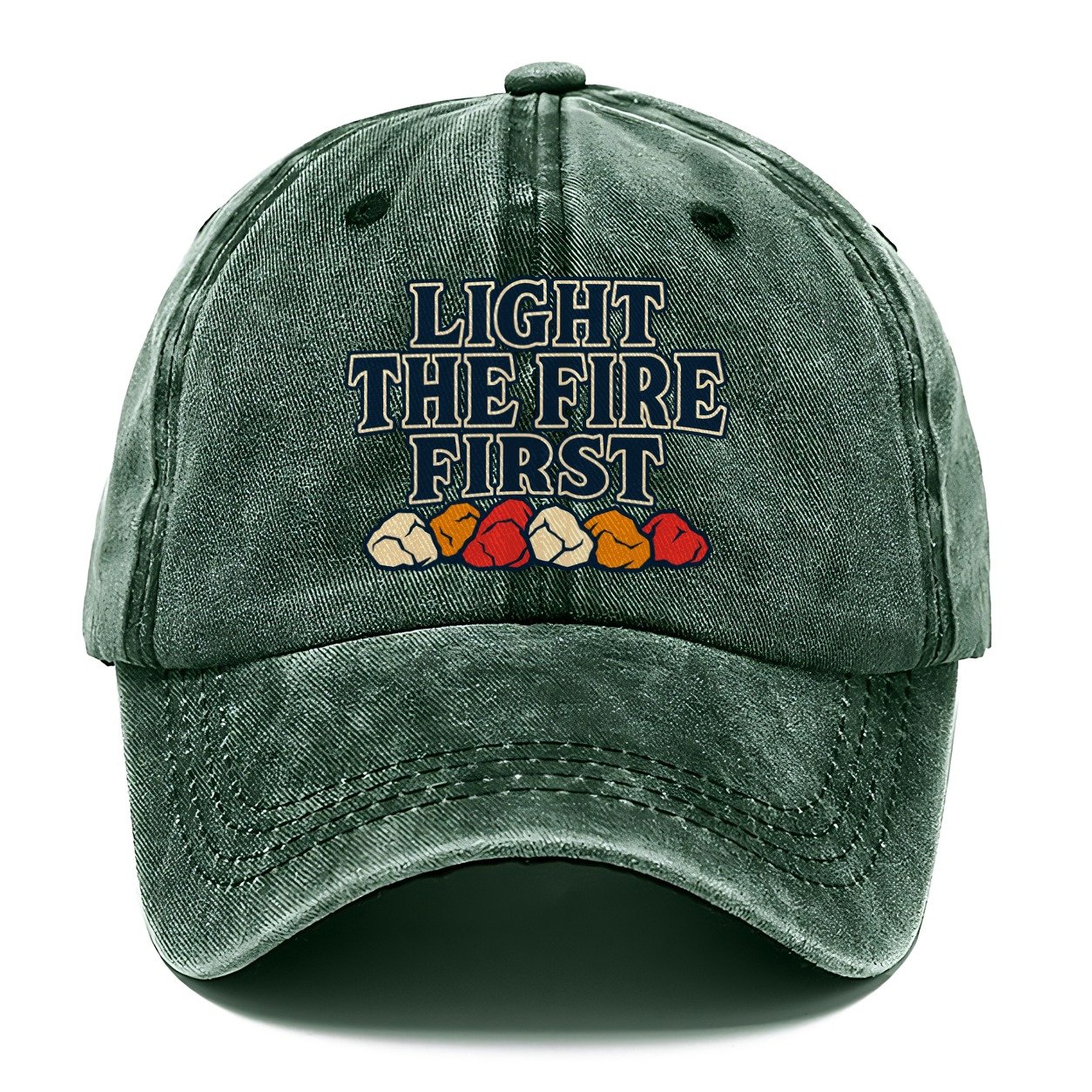 Light The Fire First Blacksmithing Classic Cap – Forest Mist