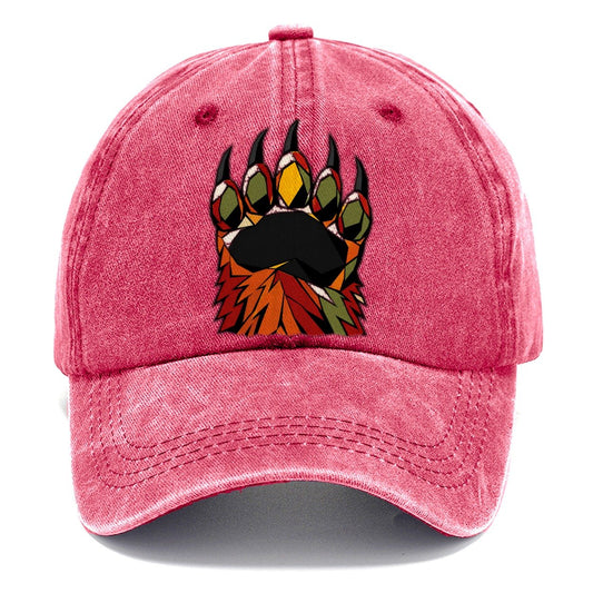 Grizzly Bear Paw Classic Cap – Pomegranate Blush