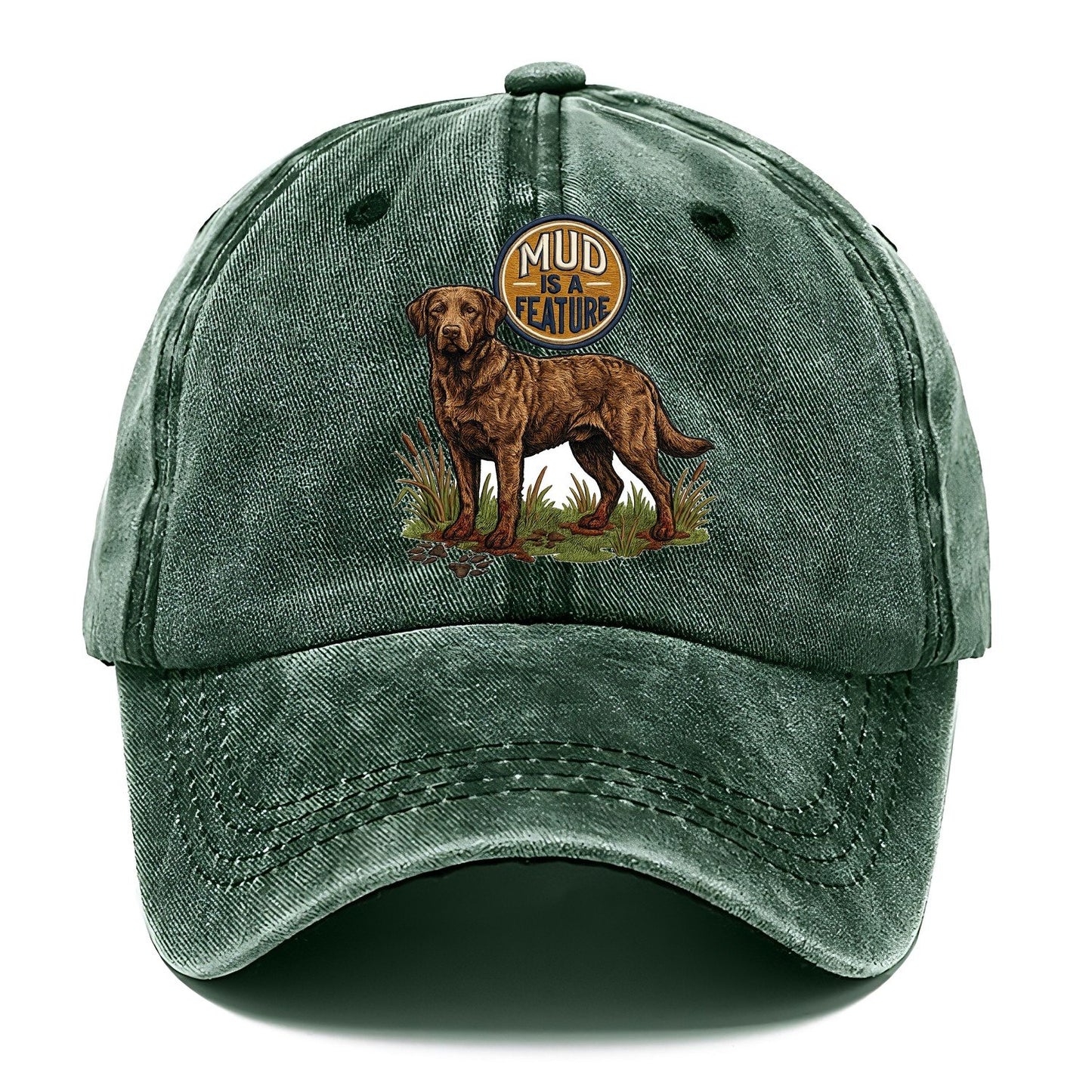 Mud Is A Feature Classic Cap – Forest Mist
