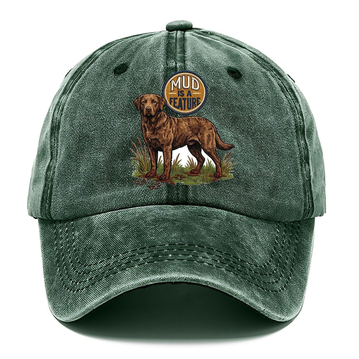 Mud Is A Feature Classic Cap – Forest Mist
