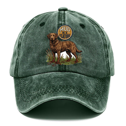 Mud Is A Feature Classic Cap – Forest Mist
