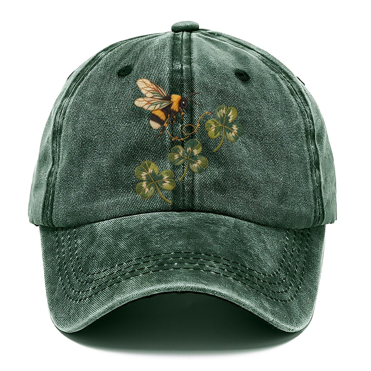Bumblebee Three Clover Rise Gentle Wild Classic Cap – Forest Mist