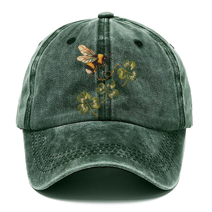 Bumblebee Three Clover Rise Gentle Wild Classic Cap – Forest Mist