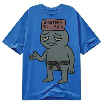Black Pug Charming Companion Classic T-shirt – Blue