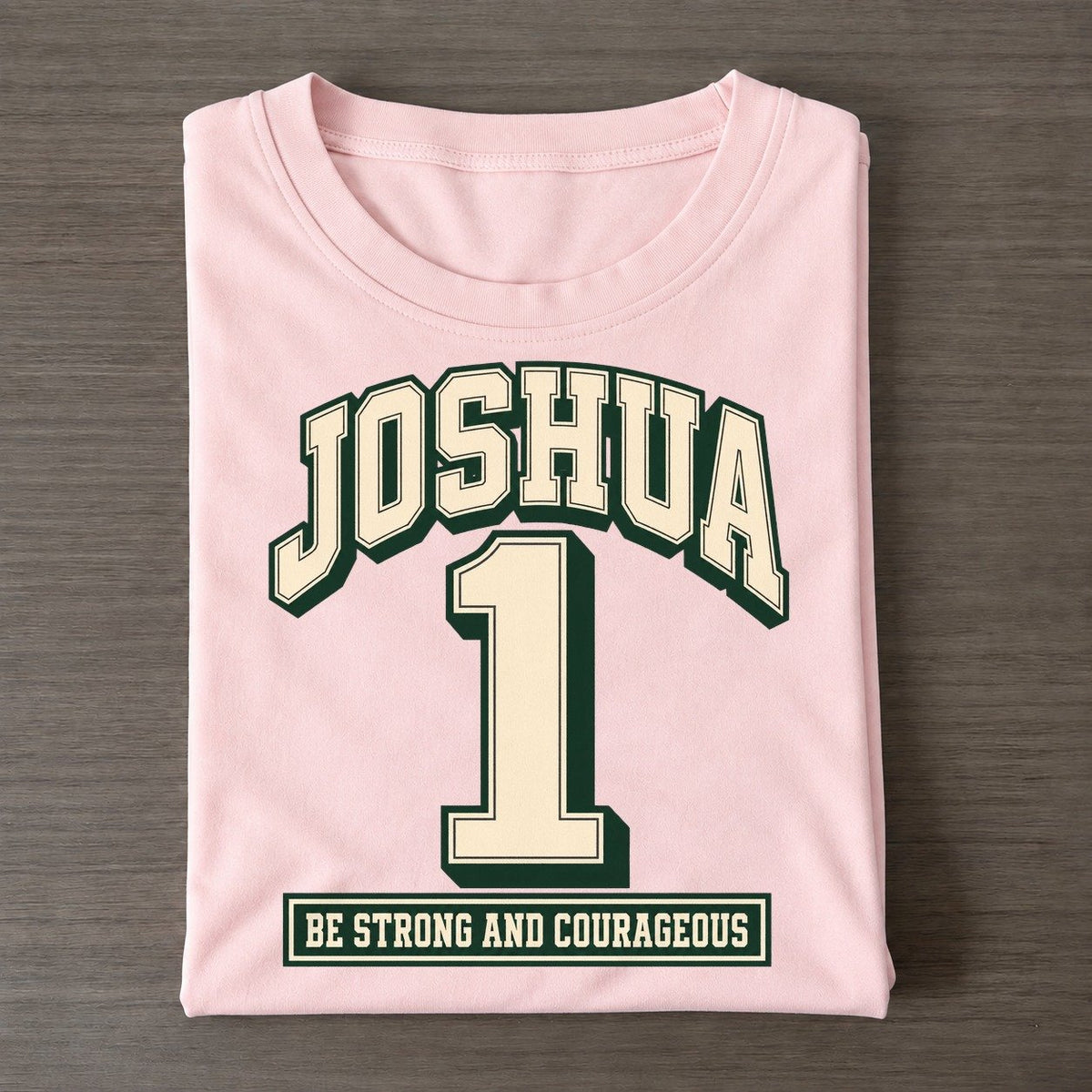 Joshua 1 Varsity Chapel Varsity Classic T-shirt – Pink