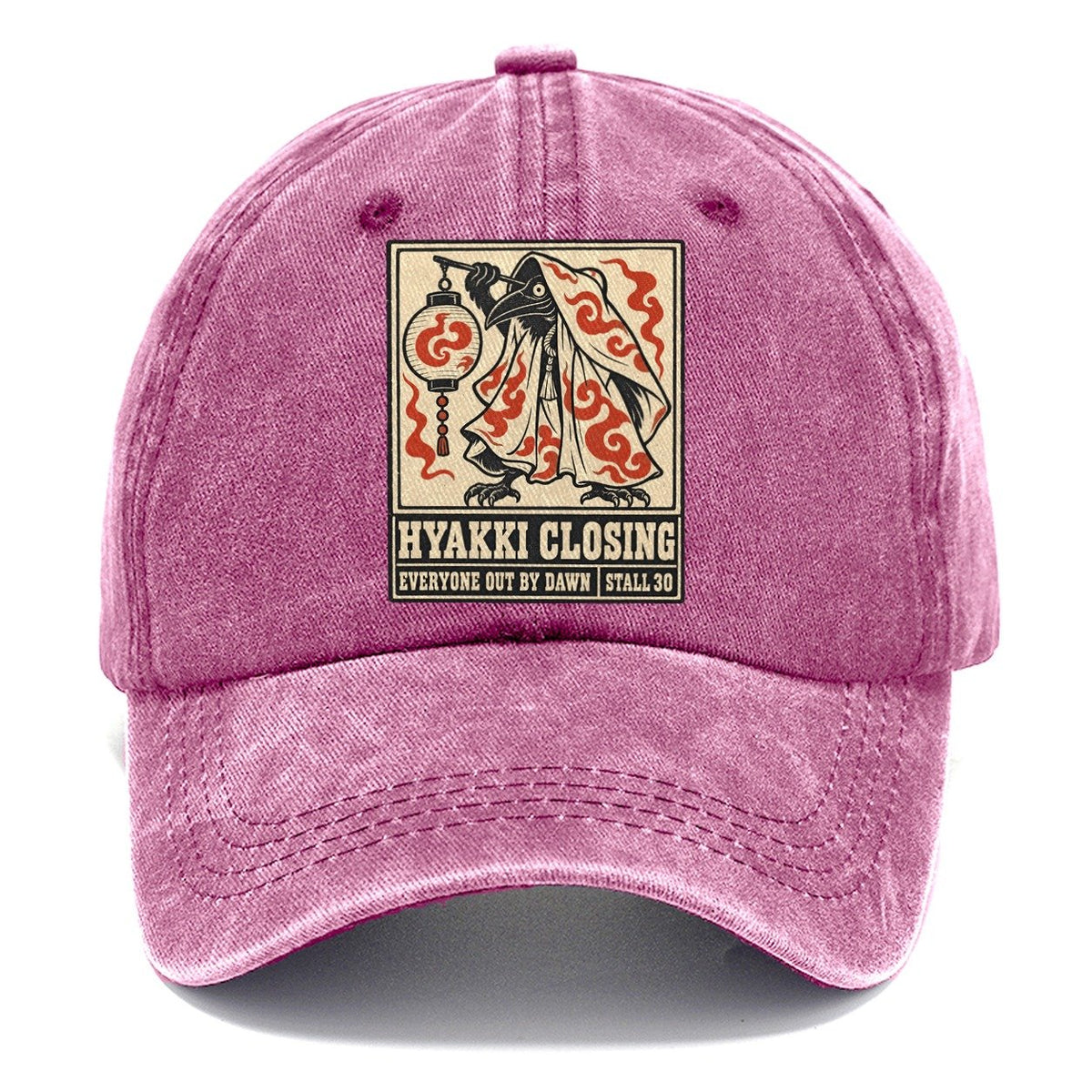 Hyakki Closing Yokai Night Market Classic Cap – Dusty Rose