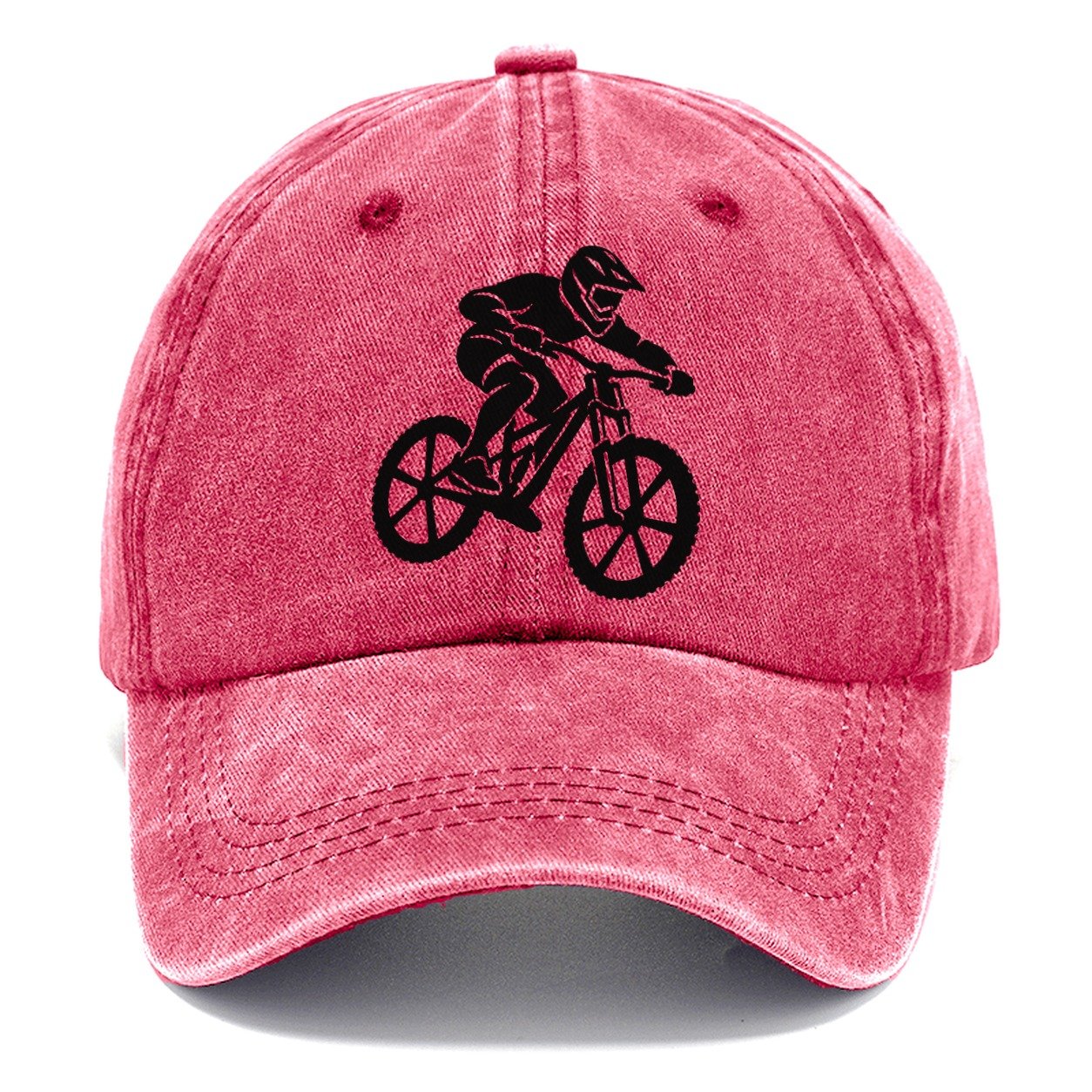 Downhill Trail Rider Cycling Life Classic Cap – Pomegranate Blush