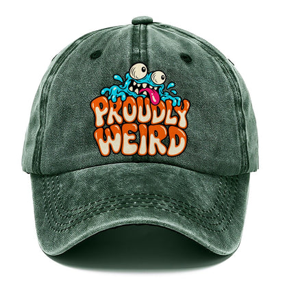 Proudly Weird Crazy Styles Classic Cap – Forest Mist
