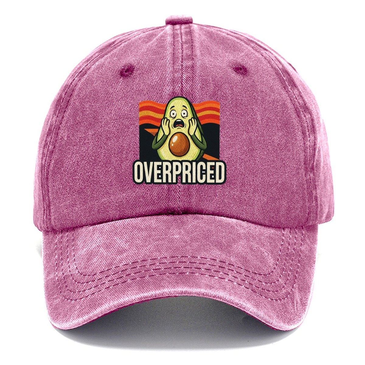 Avocado Scream Overpriced Scream Classic Cap – Dusty Rose