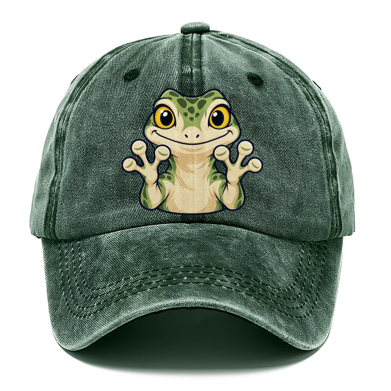 Sticky Toes Gecko Rock Climbing Classic Cap – Forest Mist