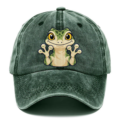 Sticky Toes Gecko Rock Climbing Classic Cap – Forest Mist