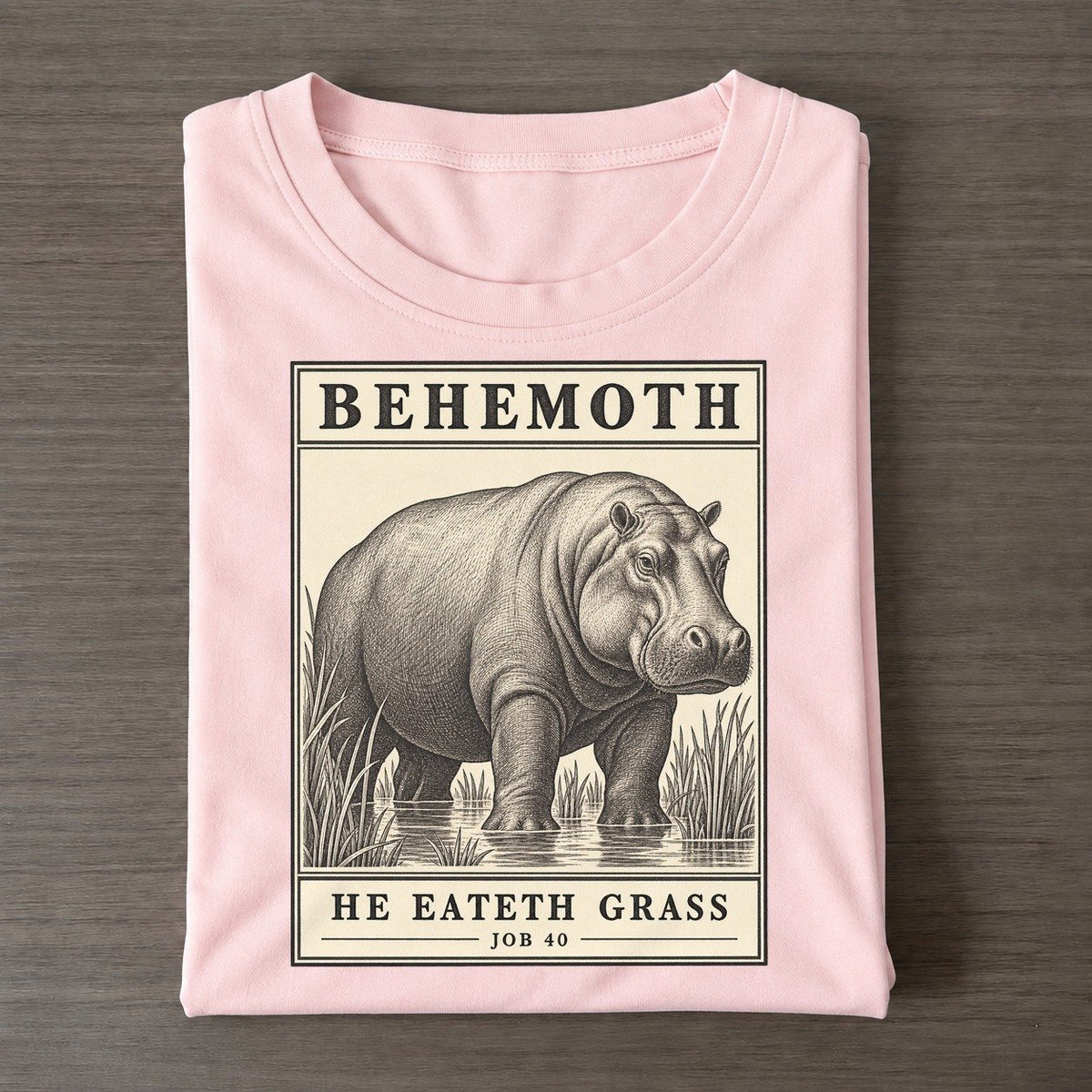 Behemoth Specimen Plate Creature Canticle Classic T-shirt – Pink
