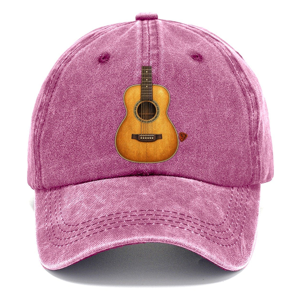 Acoustic Rosette And Pick Pastimes Companions Classic Cap – Dusty Rose