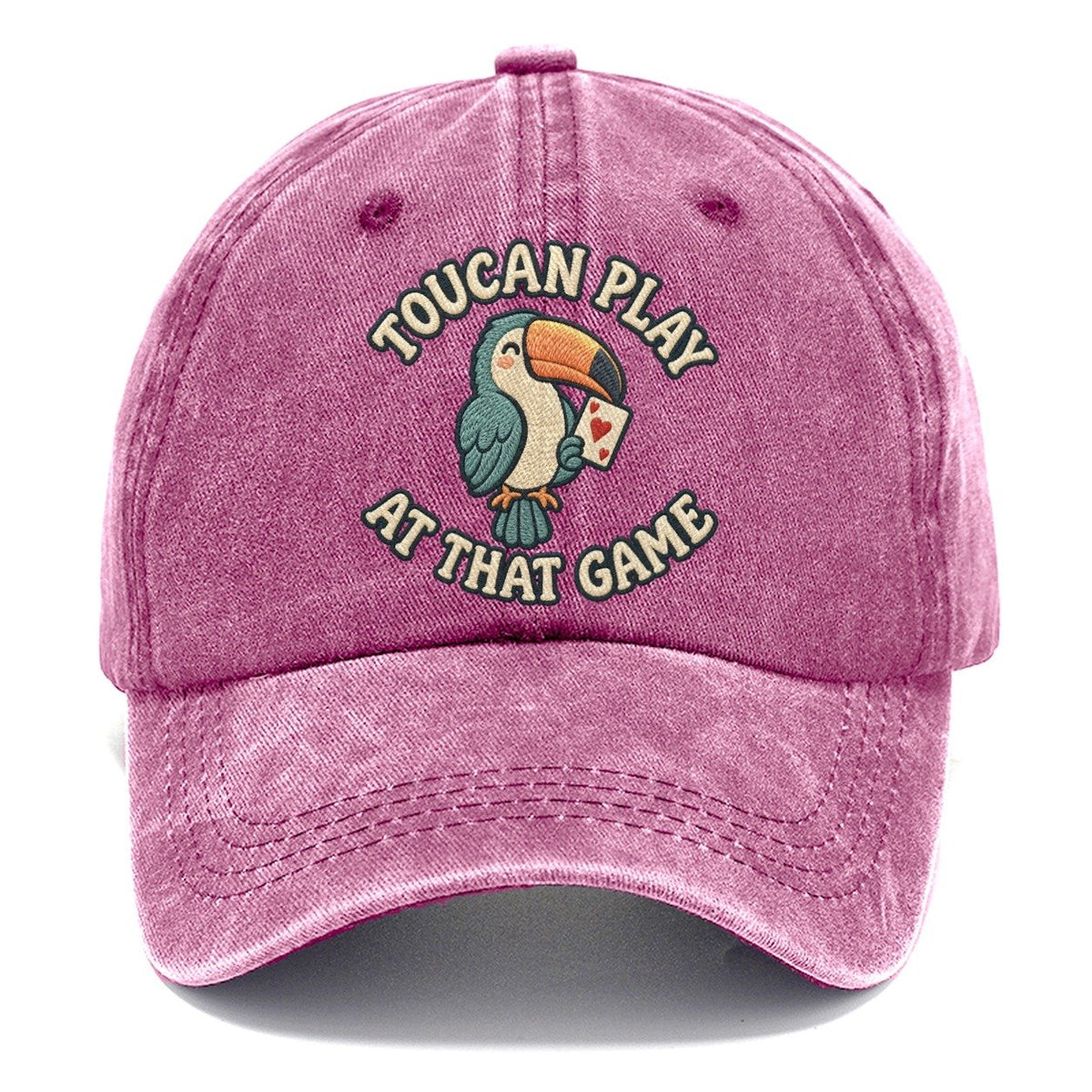 Toucan Animal Puns Classic Cap – Dusty Rose