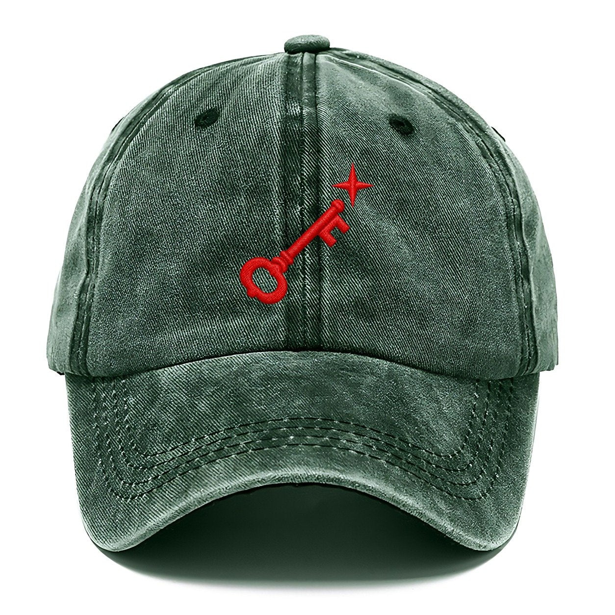 Key And North Star Micro Motion Mark Classic Cap – Forest Mist