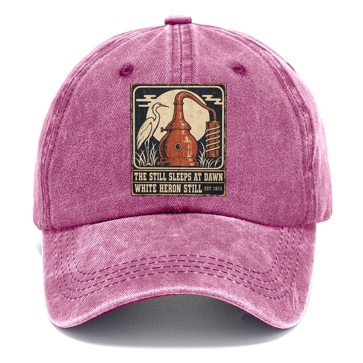 White Heron Still Izakaya Rules Classic Cap – Dusty Rose