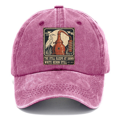 White Heron Still Izakaya Rules Classic Cap – Dusty Rose