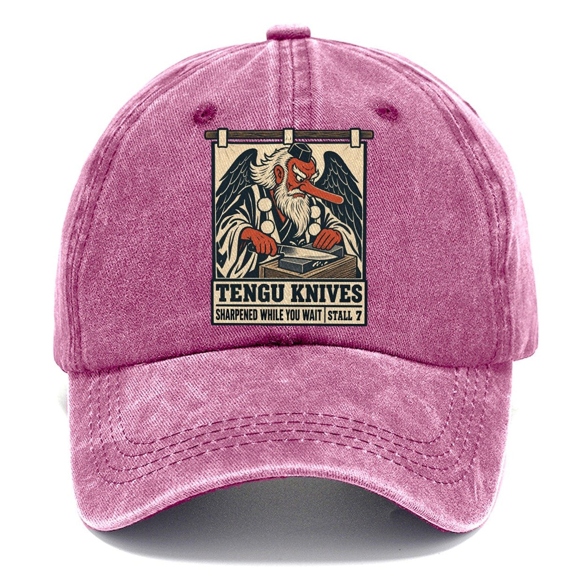 Tengu Knives Yokai Night Market Classic Cap – Dusty Rose