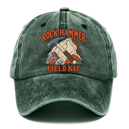 Rock Hammer Field Kit Rocks And Minerals Classic Cap – Forest Mist