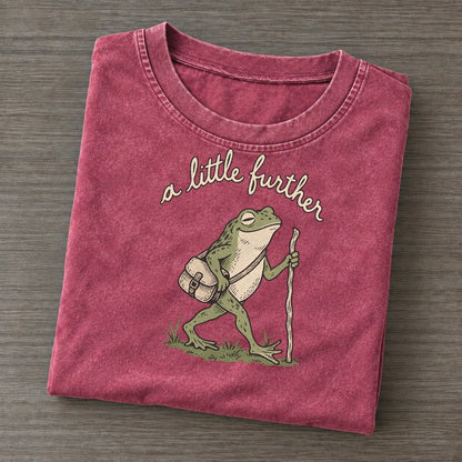 Satchel And Stick Pond Folk Vintage T-shirt – Raspberry