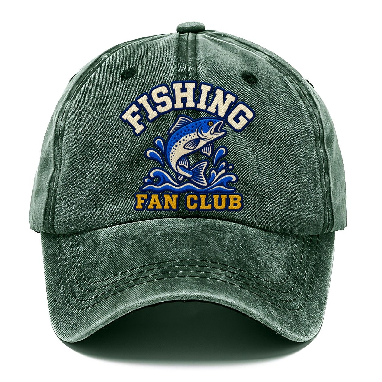 Fishing Fan Club Classic Cap – Forest Mist