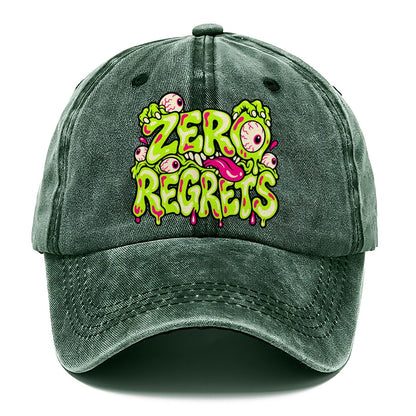 Zero Regrets Crazy Styles Classic Cap – Forest Mist