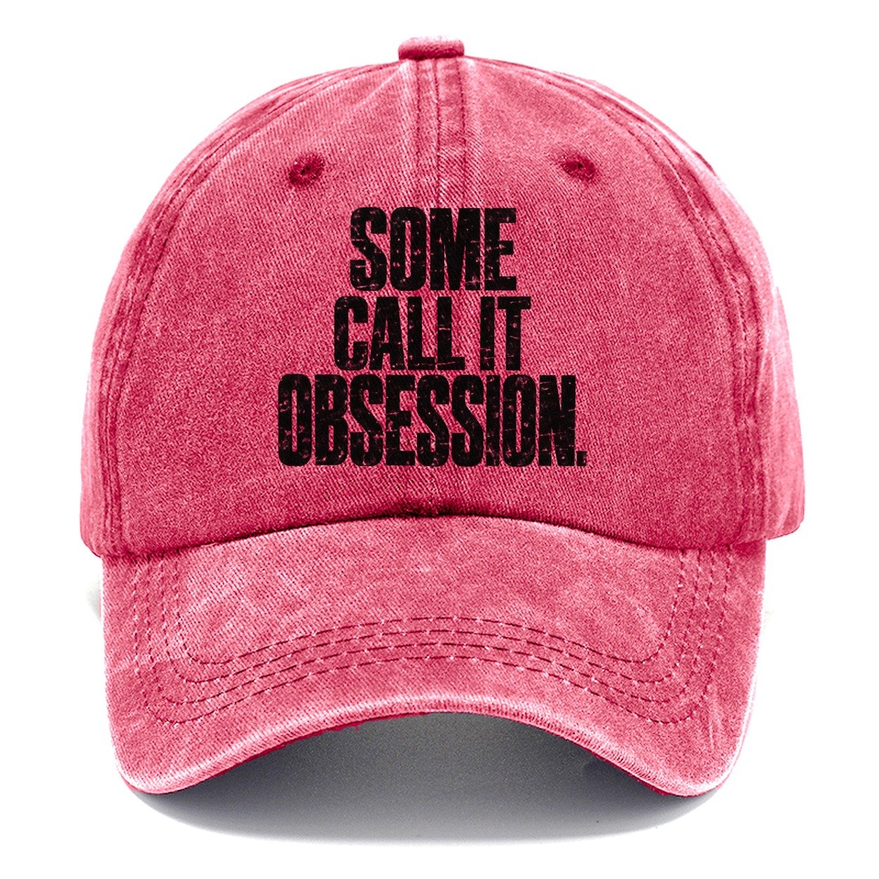 Some Call It Obsession Fishing Club Classic Cap – Pomegranate Blush