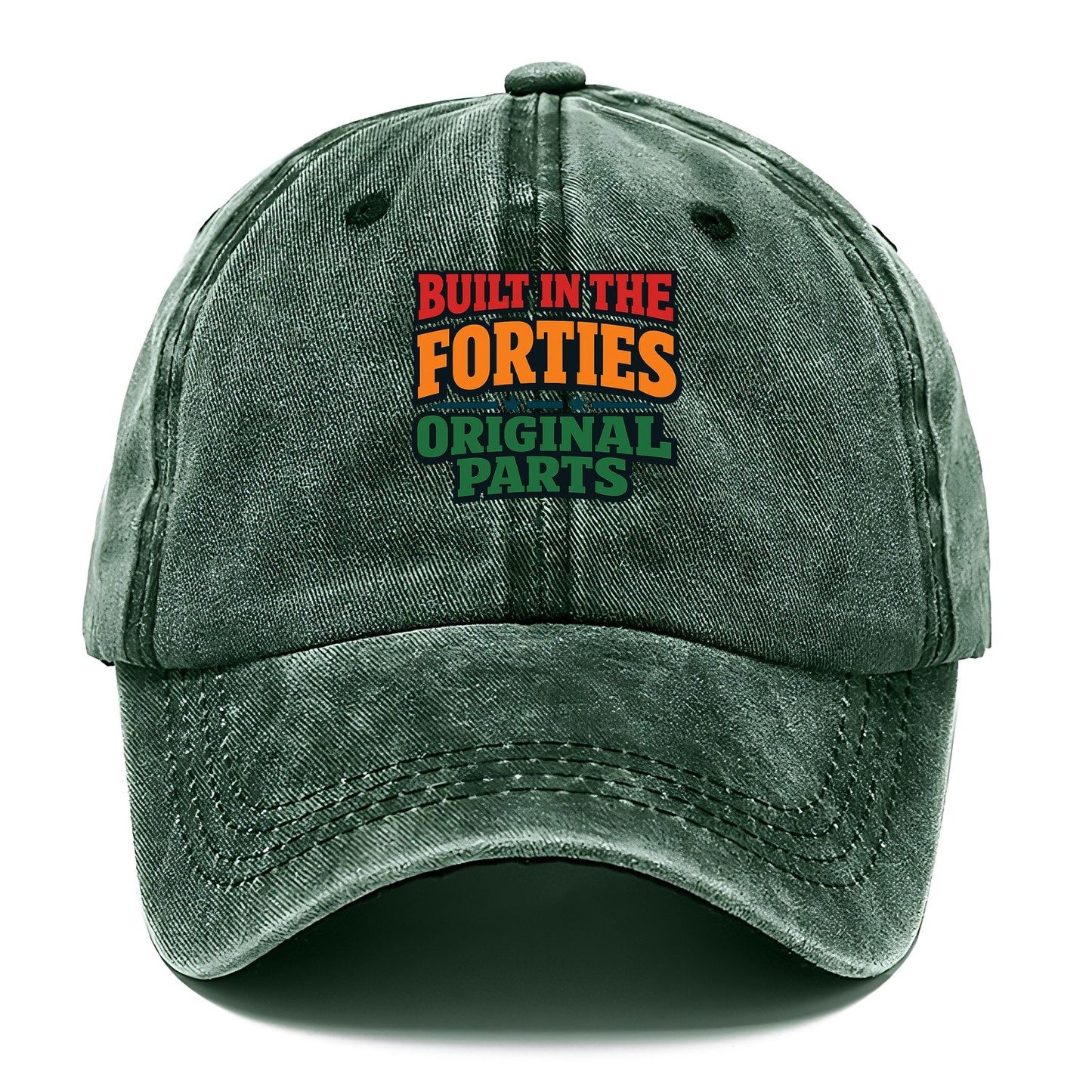 Built In The Forties Original Parts Classic Cap – Forest Mist