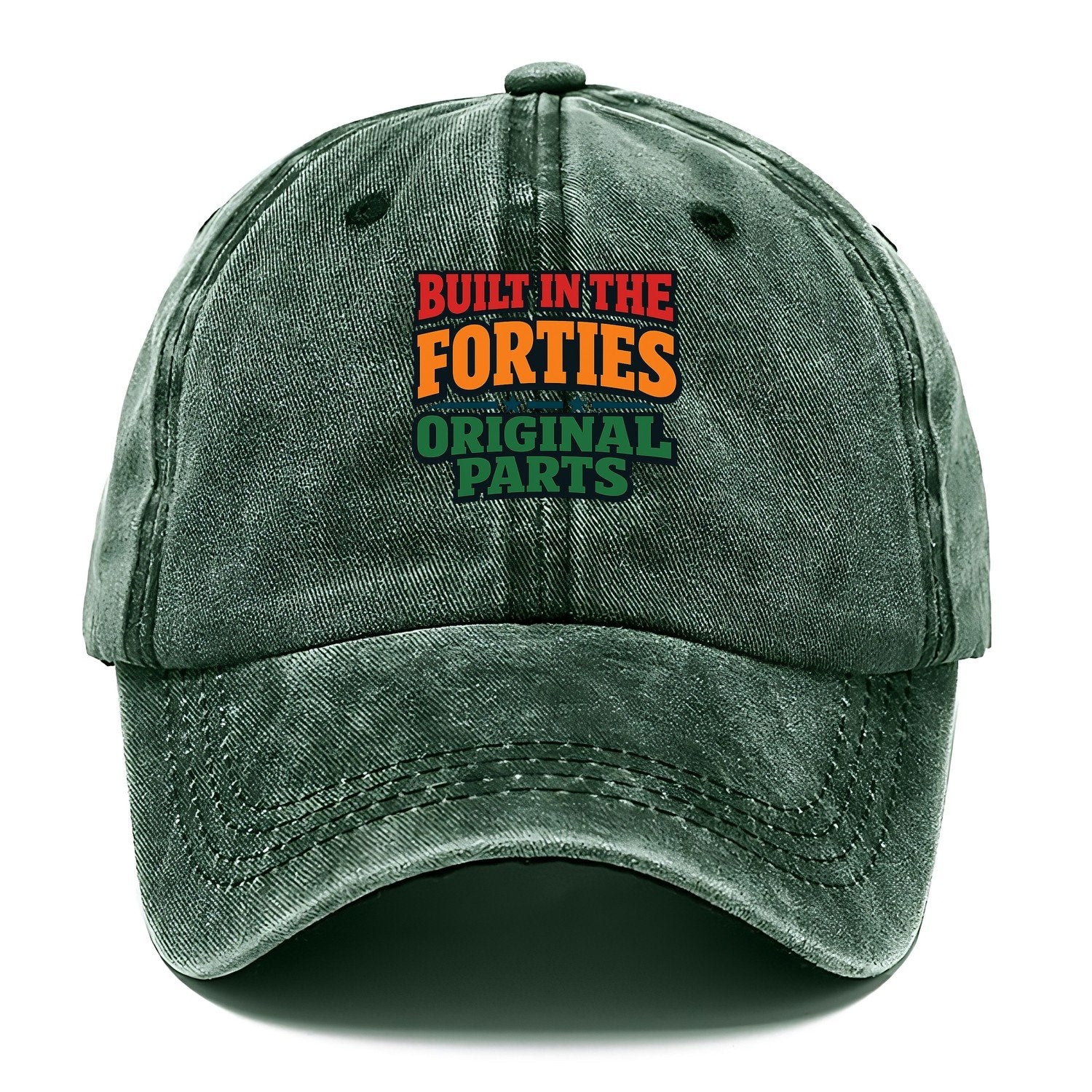 Built In The Forties Original Parts Classic Cap – Forest Mist