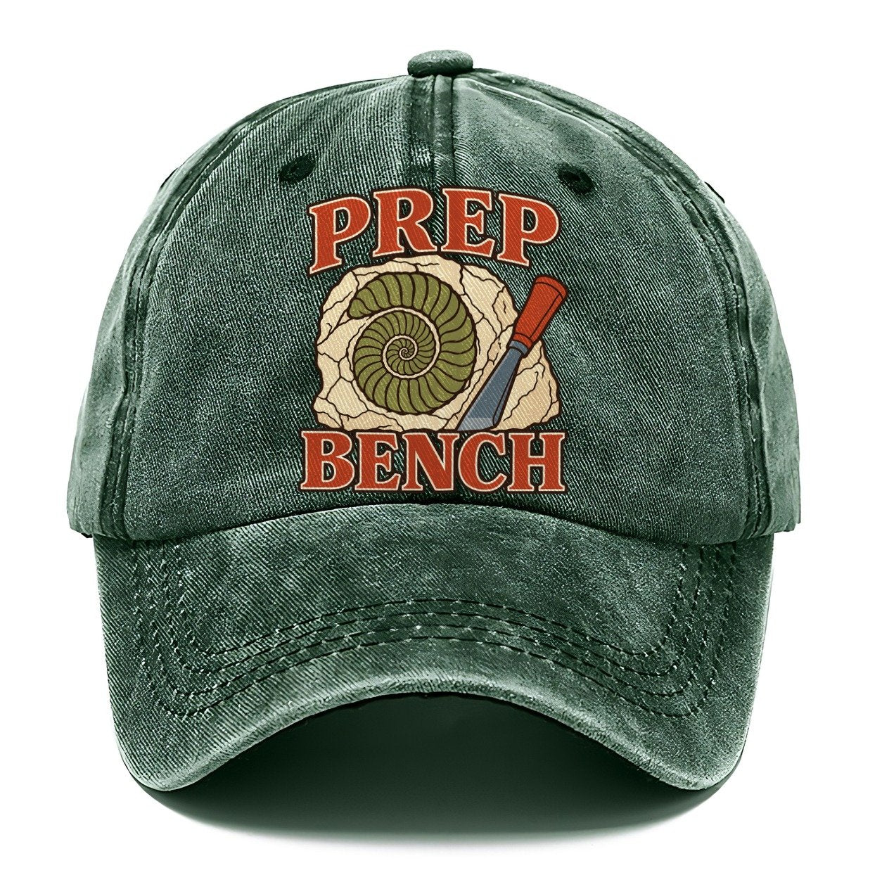 Fossil Preparation Bench Rocks And Minerals Classic Cap – Forest Mist