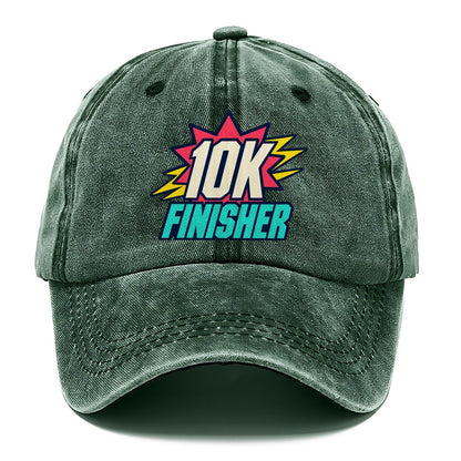 10K Finisher 90S Running Clubs Classic Cap – Forest Mist
