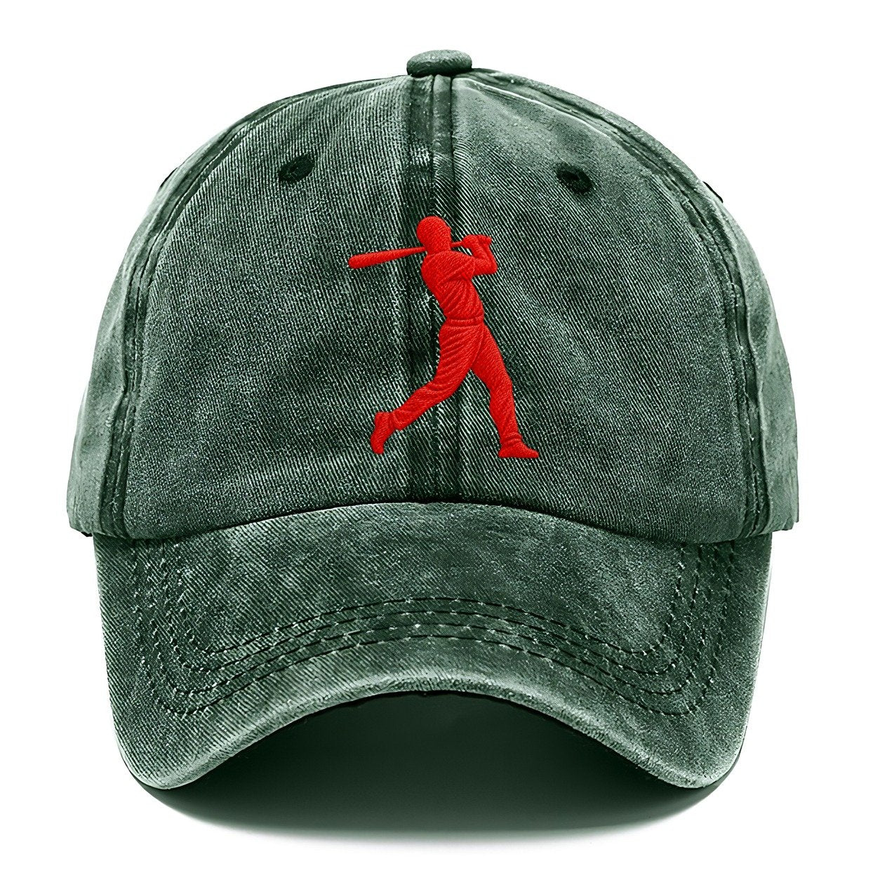 Baseball Power Swing Micro Motion Mark Classic Cap – Forest Mist
