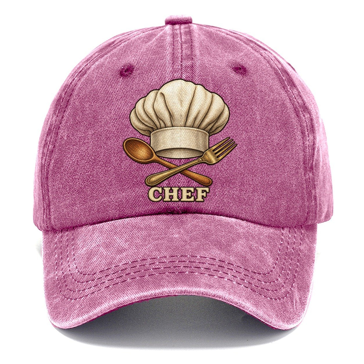 Chef Hat Chef Line Fan Favorites Classic Cap – Dusty Rose