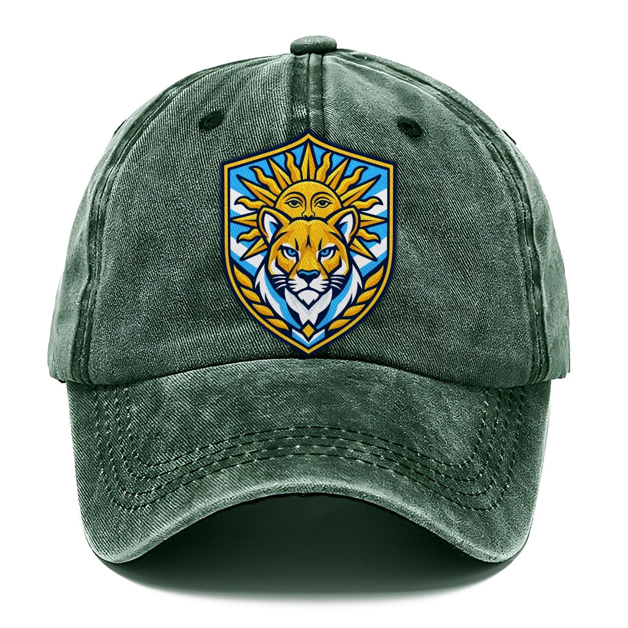 Argentina Minimal Emblem Country Logos Classic Cap – Forest Mist