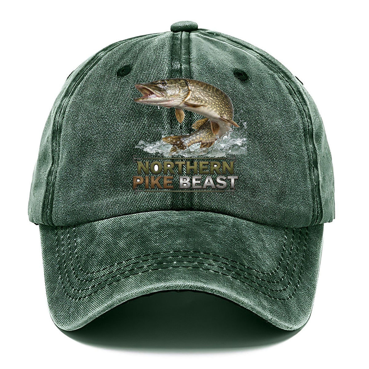 Northern Pike Beast Classic Cap – Forest Mist