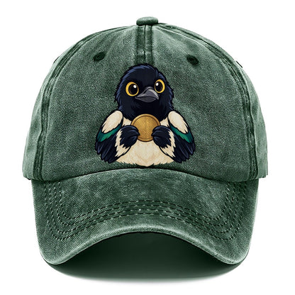 Magpie With A Find Treasure Hunting Classic Cap – Forest Mist
